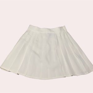 Princess Polly White “Rosella” Mini Skirt ★